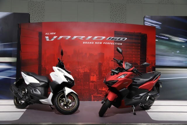 Honda Vario 160 resmi meluncur di Indonesia. Foto: AHM