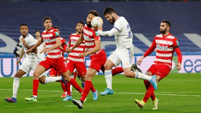 Real Madrid vs Granada. Foto: REUTERS/Juan Medina