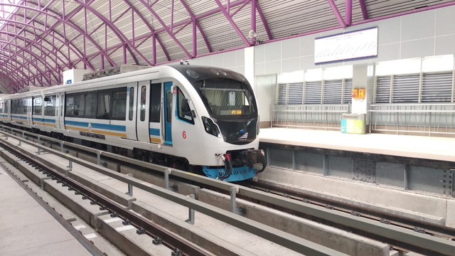 Ilustrasi LRT Palembang. (ist)