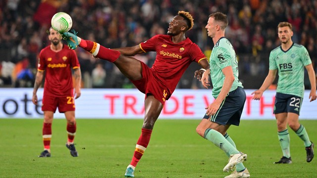 Foto: AS Roma Melaju ke Final Liga Konferensi Eropa Usai Kalahkan Leicester (64683)