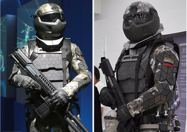 Pakaian tempur robotik Rusia untuk tentara di masa depan. Foto: istimewa.