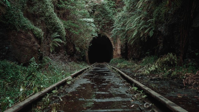 Terowongan Helensburgh di Australia. Foto: rangizzz/Shutterstock