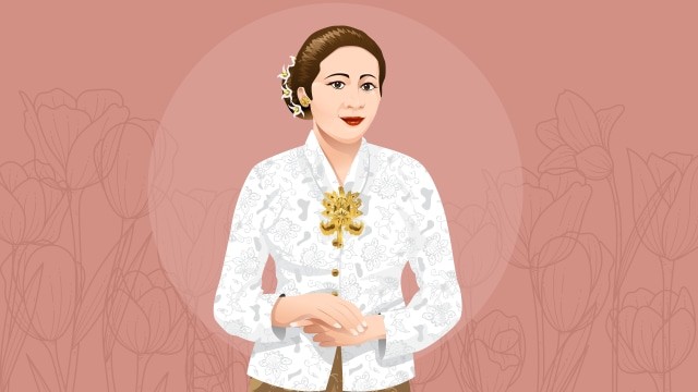 Ilustrasi Raden Ajeng Kartini. Foto: Putri Sarah Arifira/kumparan