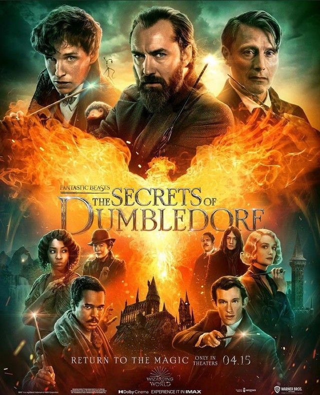 Poster Film Fantastic Beast: The Secrets of Dumbledore. Sumber: Instagram @wizardingworld