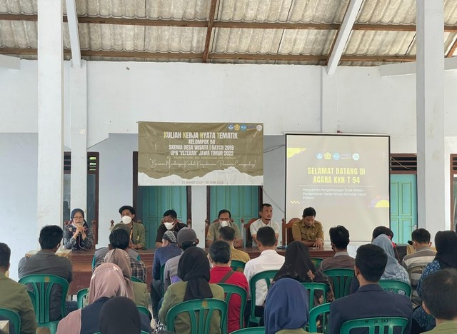 Acara Penyuluhan Pengembangan Desa Melalui Pembentukan Sadar Wisata Berbasis Sapta Pesona - Dokumen Pribadi