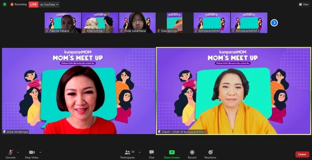 Keseruan Diskusi Para Ibu soal Uang Istri vs Uang Suami di Mom's Meet Up (214433)