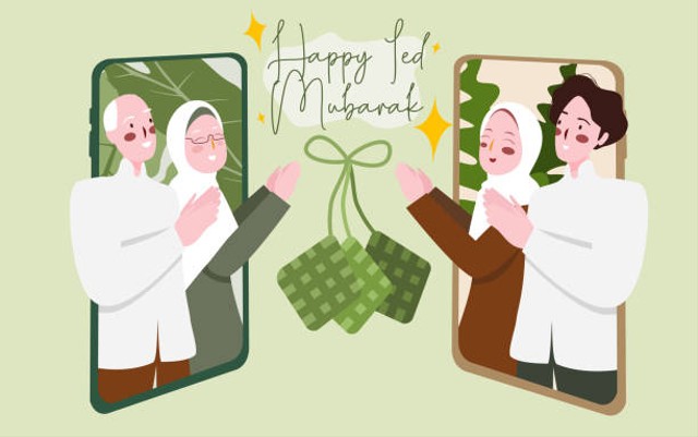 kata-kata minta maaf di hari raya idul fitri. sumber foto : unsplash/happy eid mubarak