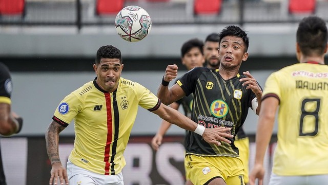 Persik Kediri vs Barito Putera di Liga 1. Foto: Instagram/@psbaritoputeraofficial