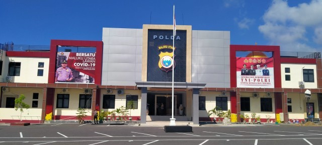 Kantor Polda Maluku Utara. Foto: Istimewa