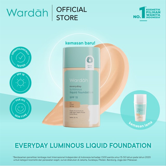 Rekomendasi Foundation Wardah Untuk