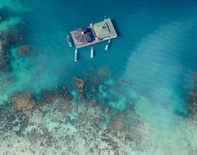 Ilustrasi pantai di Lampung Foto: Instagram/ @isun26