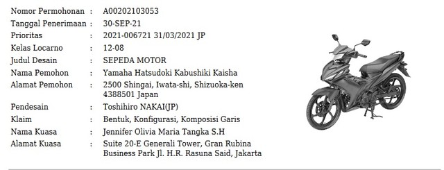 Berita Menarik: Paten Motor Bebek Yamaha; Pelanggaran ETLE di Tol Trans Sumatera (465723)