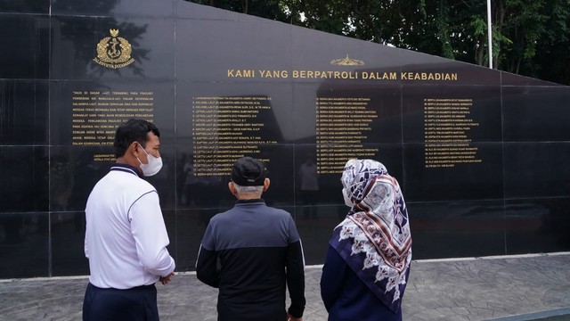 Wakil Presiden Ma'ruf Amin Kunjungi Monumen KRI Nanggala 402. Foto: KIP