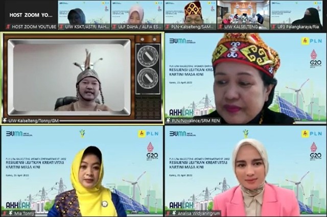 Webinar Peringatan Kartini PLN UIW Kalselteng 2022