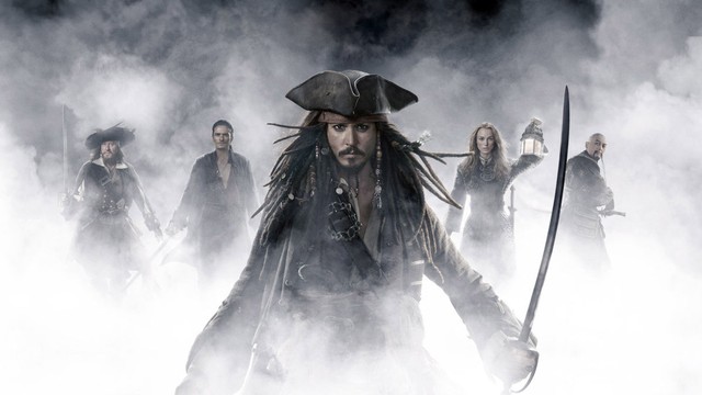 Ilustrasi poster film Pirates of The Caribbean: At World’s End. Foto: IMDb