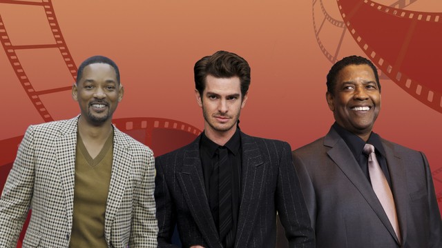 Will Smith, Denzel Washington, dan Andrew Garfield. Foto: REUTERS