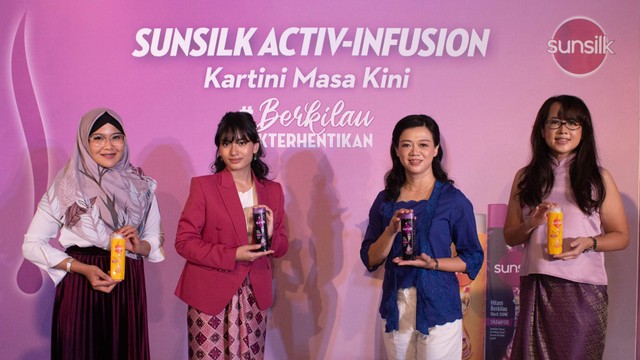 Peluncuran Sunsilk dengan New Activ-Infusion saat Media Gathering, Senin (18/4). Foto: Dok. Sunsilk