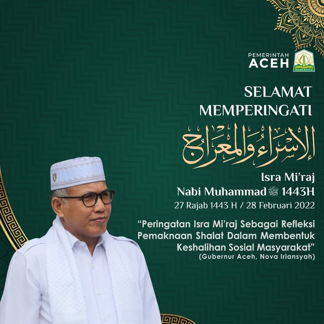 Tausiah Isra Miraj di Aceh: Salat Mempermudah Urusan Pemerintahan (110782)
