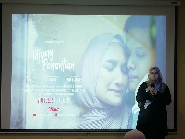Executive Producer sekaligus Project Manager film 'Ujung Penantian' Emma Bawazeer. Foto: Masruroh/Basra