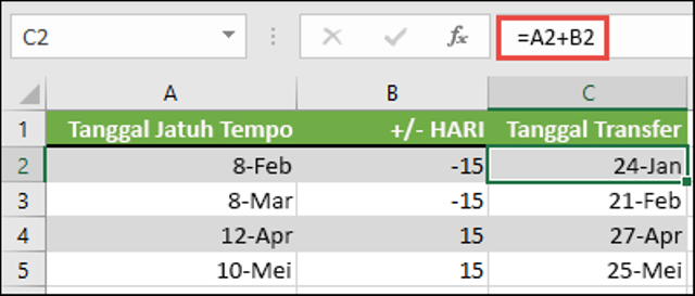 Rumus Pengurangan Tanggal Di Excel | Kumparan.com