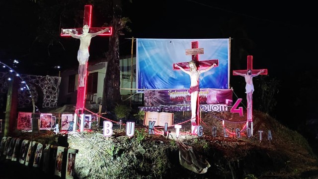 Taman Paskah di Kota Manado