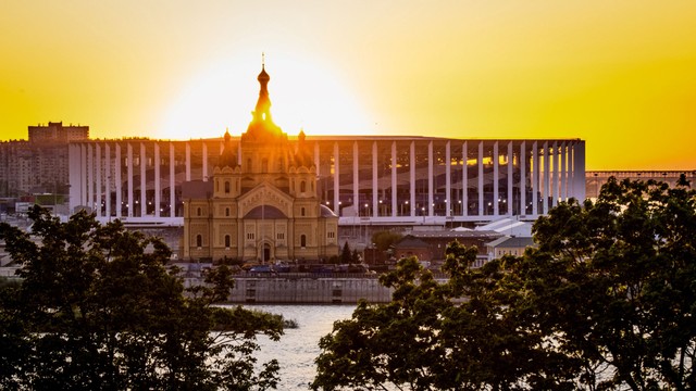 Gereja Alexander Nevsky di Kota Tua Yerusalem. Foto: Mladen Antonov/AFP