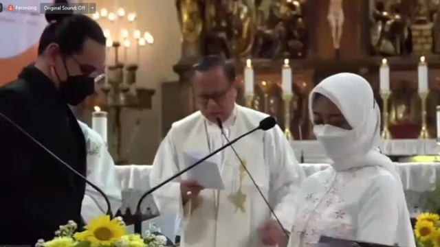 Stafsus Jokowi, Ayu Kartika, Menikah di Katedral Jakarta, Dipimpin Uskup Suharyo (1)