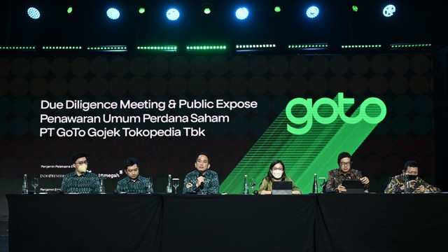 Konferensi Pers Rencana IPO GoTo. Foto: Dok. GoTo