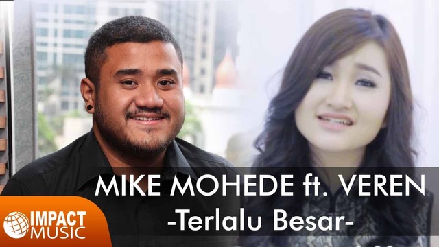 Ilustrasi tangkapan layar video musik Terlalu Besar oleh Mike Mohede dan Veren. Foto: YouTube/Impactmusik Indonesia