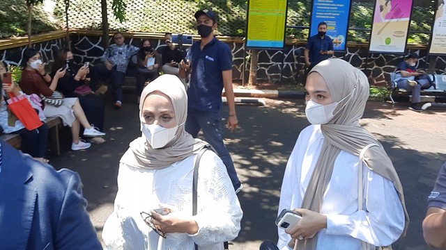 Futri Zulya Savitri, anak Zulkifli Hasan hadiri sidang cerai dengan Mumtaz Rais di Pengadilan Agama Jakarta Selatan. Foto: Alexander Vito/kumparan