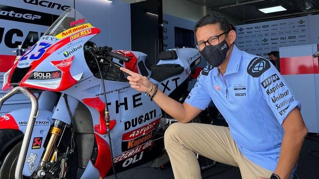 Ducati Desmosedici GP21 yang Dicoba Sandiaga Uno Bisa Melesat Sampai 350 Kpj (32505)