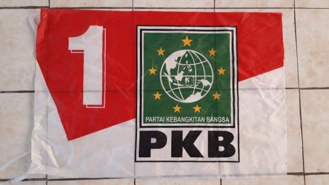 Bendera Partai Kebangkitan Bangsa (PKB). Foto: dok/istimewa
