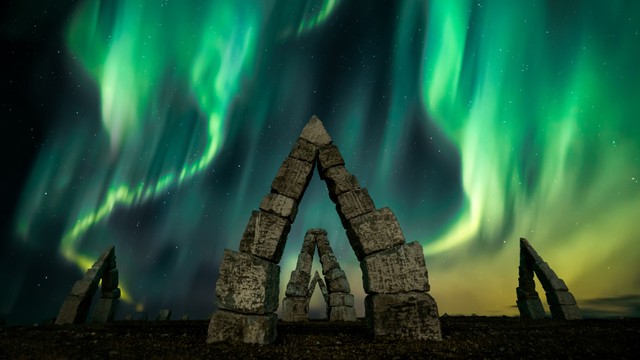 Arctic Henge di Islandia. Foto: Cube And Live/Shutterstock