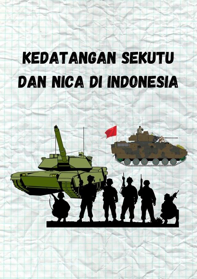 Kedatangan Sekutu dan NICA di Indonesia, dokumen : pribadi