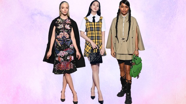 Gaya Selebriti di Dior Fashion Show, Paris Fashion Week 2022. Foto: Instagram/@dior