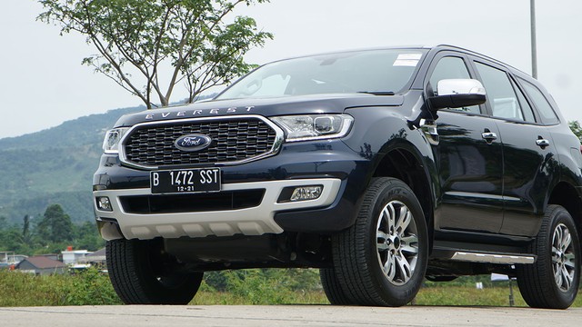 Ford Everest akhirnya dipasarkan lagi di Indonesia, Kamis (17/3/2022).  Foto: dok. Ford Indonesia