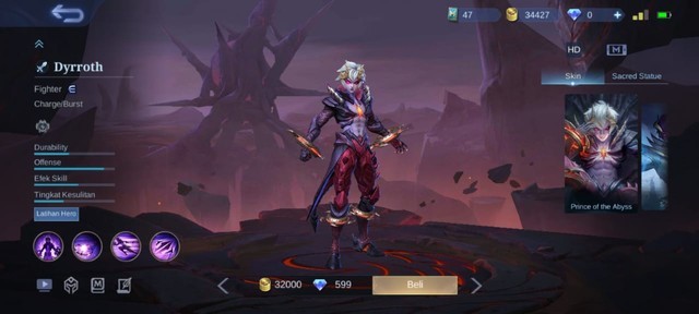 Counter Dyrroth 2022. Foto: Mobile Legends