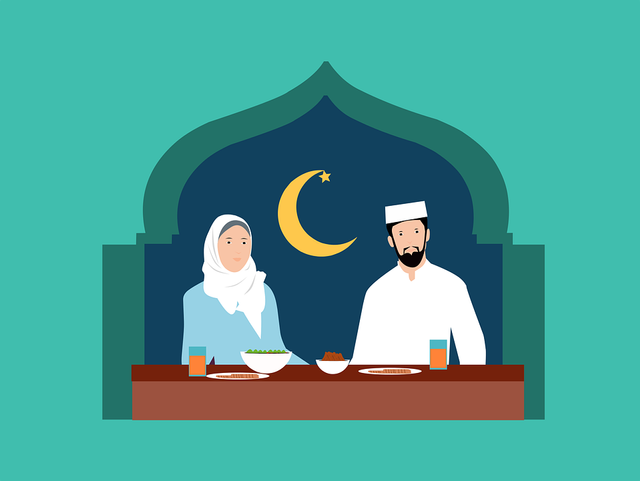 Ilustrasi Kartu Ucapan Idul Fitri. (Foto: mohamed_hassan by https://pixabay.com)