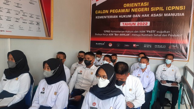 CPNS Rutan Magetan tahun 2022. Foto : Humas Rutan Magetan