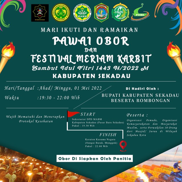 Pawai Obor dan Festival Meriam Karbit Akan Meriahkan Malam Takbiran di Sekadau (31980)