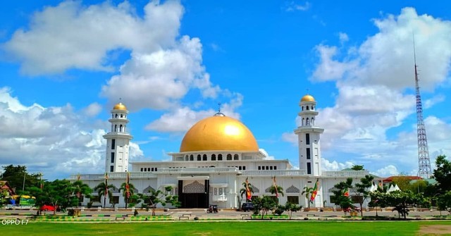 Masjid Agung Ummul Quraa di Sengkang, Kabupaten Wajo. Foto: Dok. kibrispdr.org
