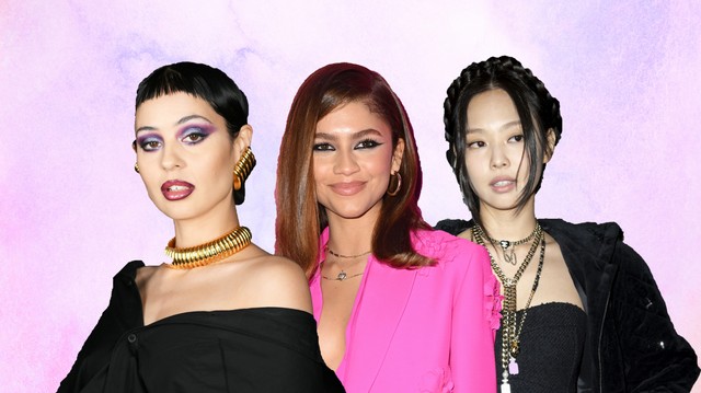 Gaya Makeup dan Rambut Selebriti di Paris Fashion Week 2022. Foto: Getty Images
