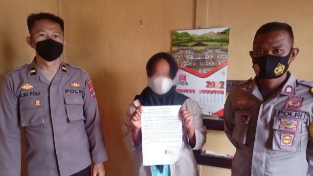 Polisi Ciduk Wanita di Sulteng yang Sebut Cuaca Ekstrem Akibat Bakar Bayi (4954)
