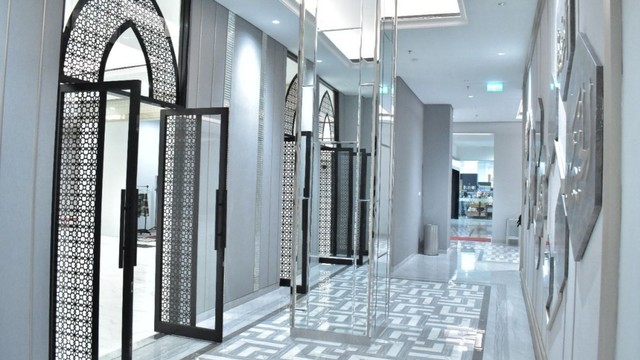 Masjid Al-Husna di Hartono Mall yang digadang-gadang menjadi masjid terbesar Se-DIY. Foto: istimewa