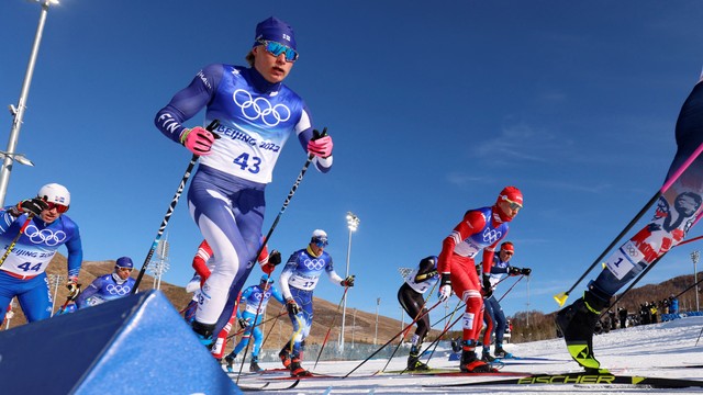  Remi Lindholm di Olimpiade Beijing 2022. Foto: Odd Andersen/AFP