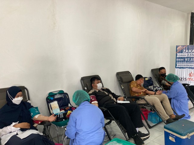 pelaksanaan Kegiatan Donor Darah