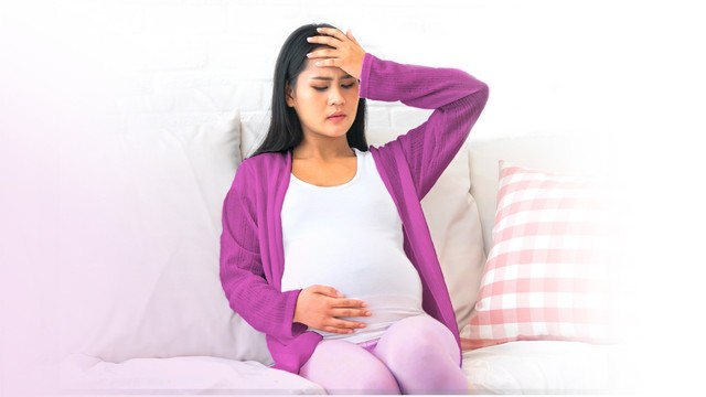 Ilustrasi tanda ibu hamil yang kekurangan nutrisi. Foto: Shutterstock