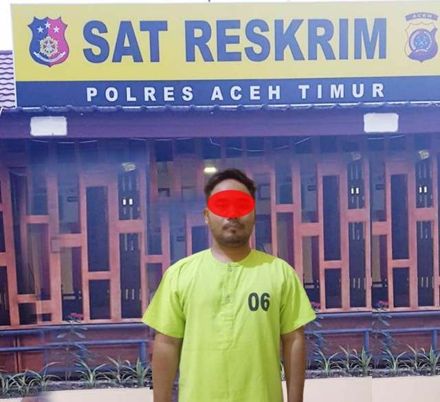 Polisi Tangkap Oknum Guru Ngaji Perkosa Santri di Aceh Timur. Foto: Dok. Istimewa