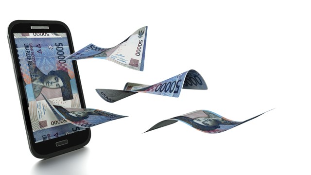 Ilustrasi rupiah digital atau uang digital. Foto: Wael Khalill alfuzai/Shutterstock