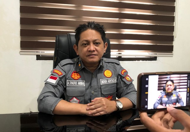 Kasi Intel Kejari Ternate, A. Syaeful Anwar. Foto: Samsul/cermat
